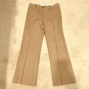 Banana Republic Martin fit wool tan trousers